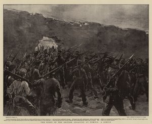 A brit pekingi követség ostroma, A Sortie